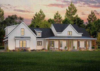 Modern Farmhouse – ~2,696 Sq Ft, 4–5 Beds, 3 Baths, Bonus Loft