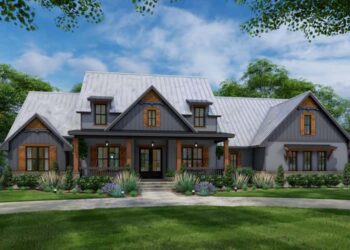 One-Story Country Craftsman – ~2,510 Sq Ft with Loft & Optional Bonus Room
