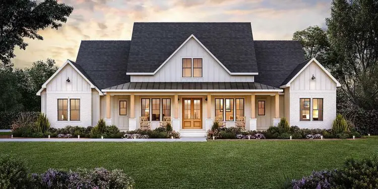Modern Farmhouse – ~2,841 Sq Ft with Bonus Space & Big Porch