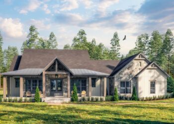 Rustic Craftsman Retreat – ~2,195 Sq Ft with Wrap-Around Porch