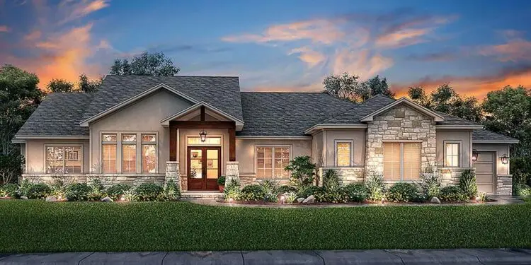 Tuscan Style Ranch – ~2,920 Sq Ft, 3 Beds, 2.5 Baths & 3-Car Garage