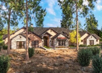 One-Story Mountain Craftsman – ~4,400 Sq Ft with Grand Outdoor Living Porch