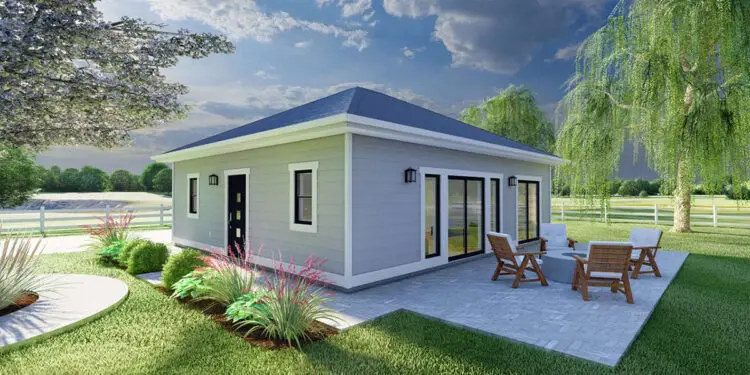 Tiny Tranquility – ~896 Sq Ft | 1 Bed | 1½ Baths | Smart & Supremely Livable