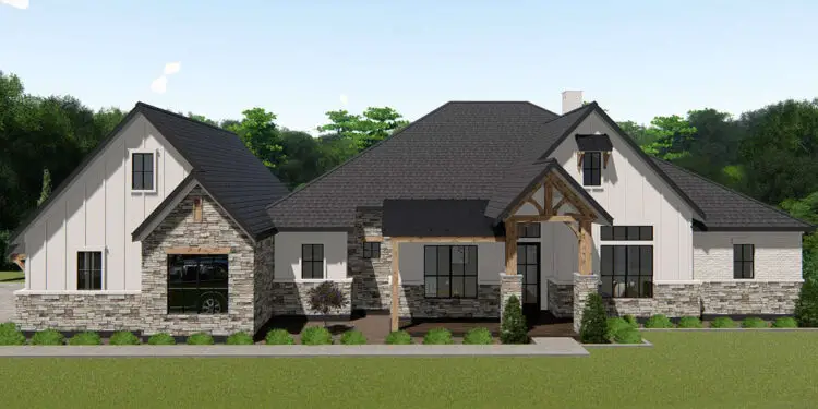 Spacious Modern Farmhouse – ~3,414 Sq Ft | 4 Beds | 3 Full & 2 Half Baths | 3-Car Garage