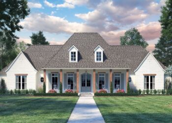 Elegant French Country – ~3,273 Sq Ft, 4 Beds, Home Office & Formal Dining
