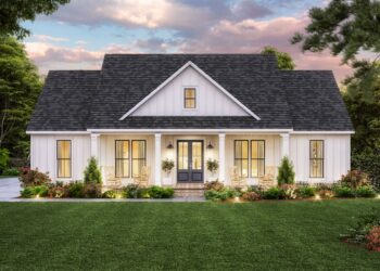 Perfectly Balanced 3-Bed Modern Farmhouse – ~1,924 Sq Ft with Outdoor Living