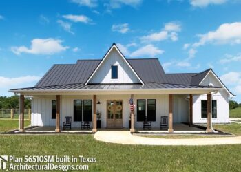 Farmhouse with Home Office & Wrap-Around Porch – ~2,085 Sq Ft of Style & Function