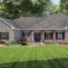 Traditional 3-Bed Home – ~1,654 Sq Ft with 2 Car Garage & Porch Charms