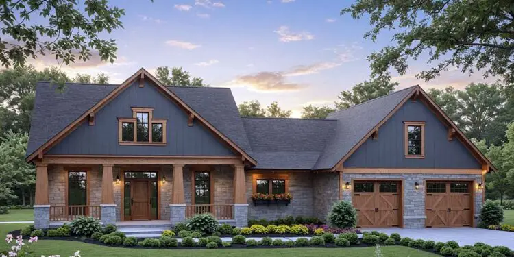 Cozy Craftsman of ~2,067 Sq Ft—Bonus Space, Wide Front Porch & Serene Flow