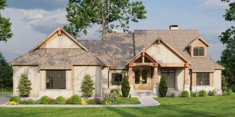 Rustic 5-Bed Sloping-Lot Home – ~4,347 Sq Ft of Family Flair