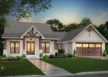 Craftsman Comfort – ~1,698 Sq Ft, 3 Beds & 2½ Baths in a Charming Footprint