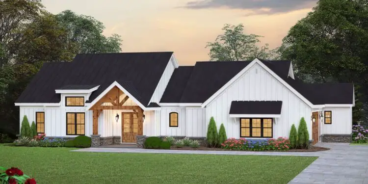 Modern Farmhouse with Vaulted Heart & Four Bedrooms – ~2,396 Sq Ft