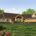 Mountain Craftsman with Angled 4-Car Garage – ~4,339 Sq Ft Lodge-Style Living