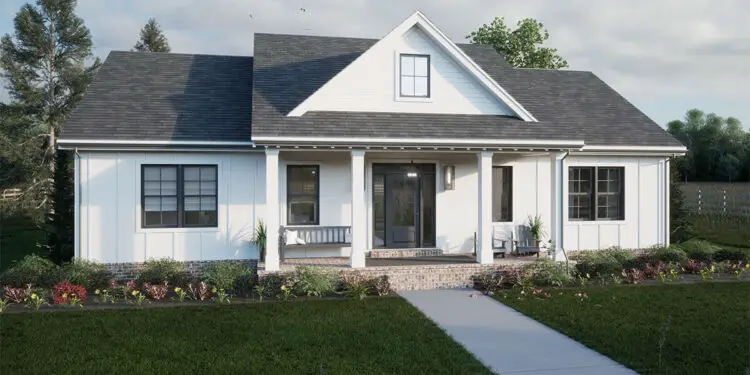 Modern Farmhouse ~1,497 Sq Ft – 3 Beds, 2 Baths, Cozy & Efficient