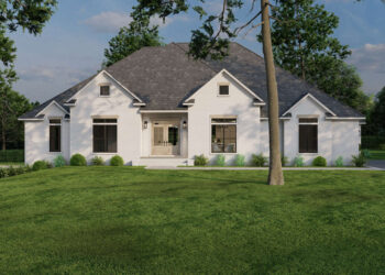 Modern Transitional Plan – ~2,886 Sq Ft, Flexible Bedrooms & Open Flow
