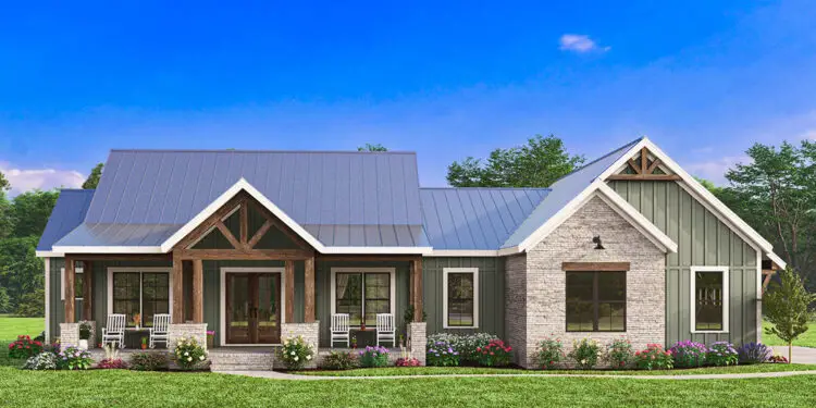 Modern Farmhouse ~2,167 Sq Ft – 3 Beds, 2½ Baths, Spacious Single-Story Living
