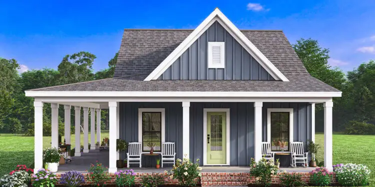 Modern Farmhouse ~1,669 Sq Ft – 2-3 Beds, 2 Baths, Loft & Porch Vibes
