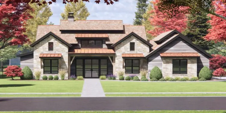 Modern Hill Country: 4-Bed Under 3,000 Sq Ft with Vaulted Living