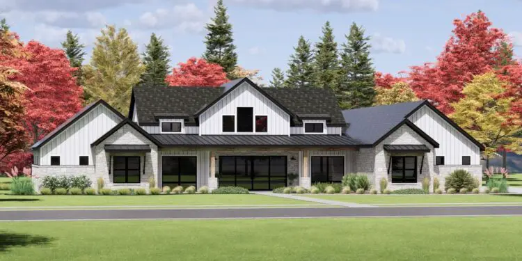 Modern Craftsman Farmhouse — ~3,652 Sq Ft with Private Primary Suite & 3-Car Garage