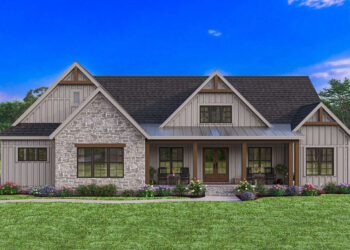 Modern Farmhouse ~2,492 Sq Ft | 4 Beds · 3.5 Baths · Side-Entry Garage