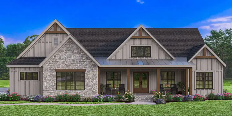 Modern Farmhouse ~2,492 Sq Ft | 4 Beds · 3.5 Baths · Side-Entry Garage