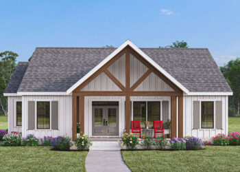 Cozy Modern Farmhouse – ~1,497 Sq Ft | 3 Beds, 2 Baths, Porch Heaven