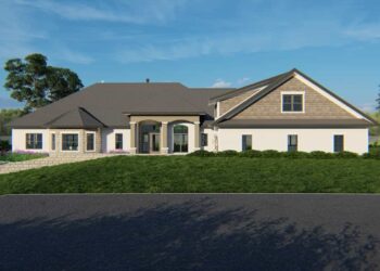 European Ranch with Split-Bed Layout – ~4,225 Sq Ft, Bonus Room & Court Entry Garage