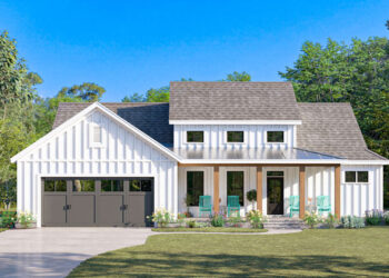 Modern Farmhouse – ~1,714 Sq Ft, 3 Beds, 2 Baths