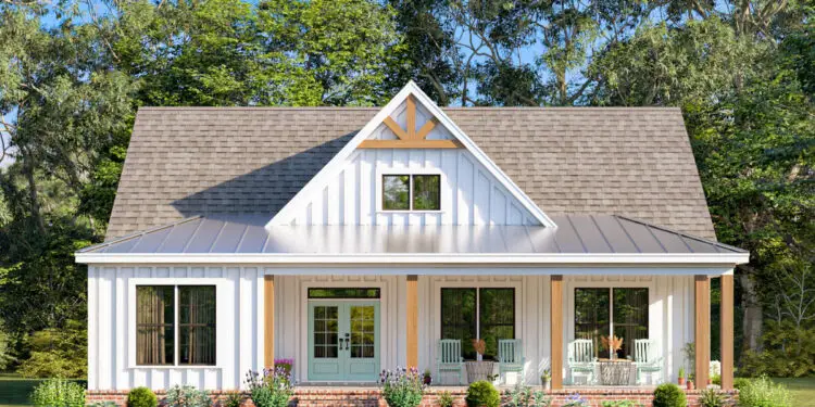 Cozy Modern Farmhouse – ~1,494 Sq Ft, 3 Beds, 2 Baths