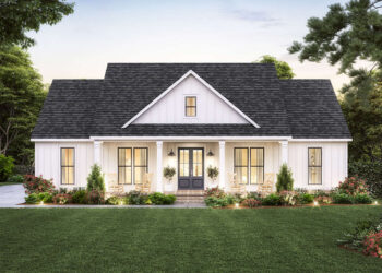 Modern Farmhouse ~1,924 Sq Ft – 3 Beds, 2.5 Baths, Open + Work-Smart Layout