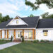Modern Farmhouse – ~2,481 Sq Ft | 3–4 Beds | 2.5 Baths | Spacious Porches