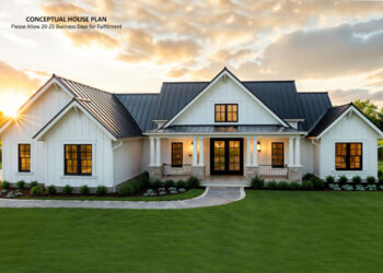 Modern Farmhouse Ease – ~2,663 Sq Ft | 3 Beds, 2.5 Baths & Bonus Loft