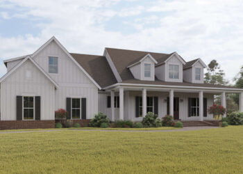 Fresh 4-Bedroom Farmhouse – ~2,926 Sq Ft with Bonus Room Over 3-Car Garage