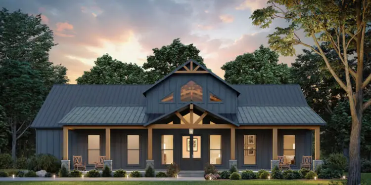 Barn-Style Barndominium – ~2,367 Sq Ft | 4 Beds · 3 Baths