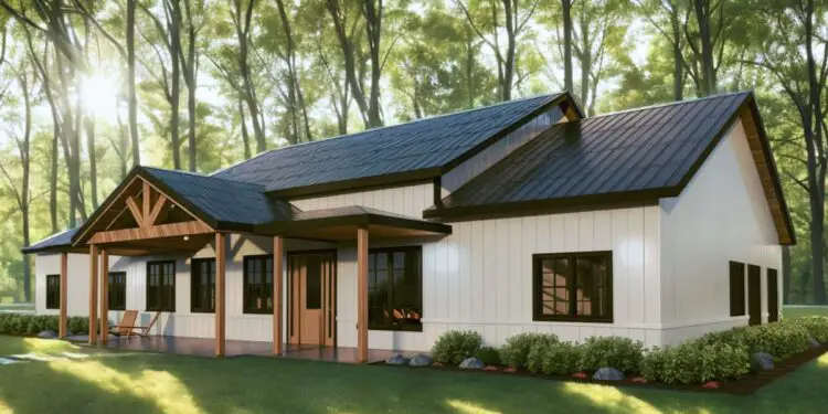 One-Story Modern Farmhouse – ~3,050 Sq Ft with Flex Space & Built-For-Life Flow