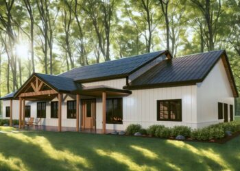 One-Story Modern Farmhouse with Flex Space – ~3,050 Sq Ft of Balanced Living