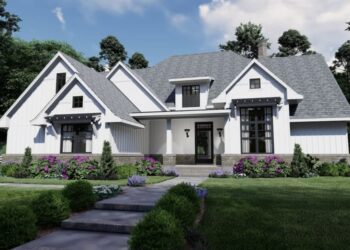 Modern Style Home – 2191 Sq Ft, 4 Bedrooms