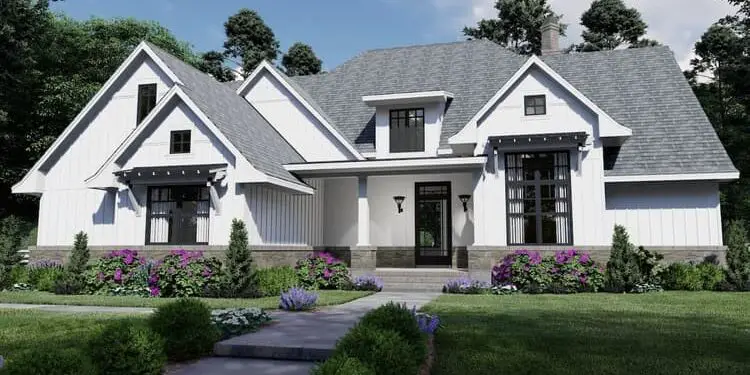 Modern Style Home – 2191 Sq Ft, 4 Bedrooms