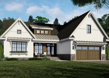 Modern Farmhouse ~2,000 Sq Ft — 3 Bedrooms, 1-Story with Porch Life
