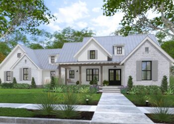 Downsized New American Farmhouse – ~1,740 Sq Ft with Bonus Expansion Space