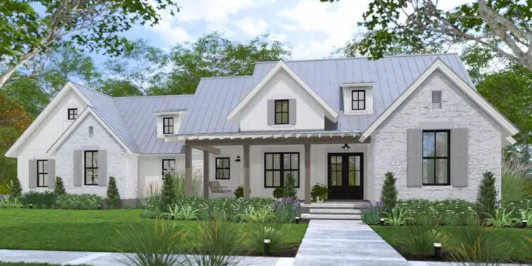 Downsized New American Farmhouse – ~1,740 Sq Ft with Bonus Expansion Space