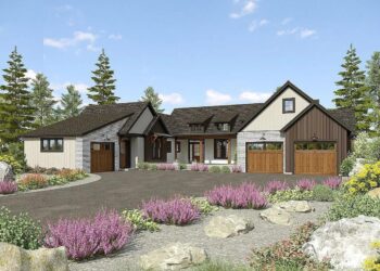 Modern Farmhouse – ~3,669 Sq Ft | 4 Beds, 4.5 Baths, 3-Car Garage