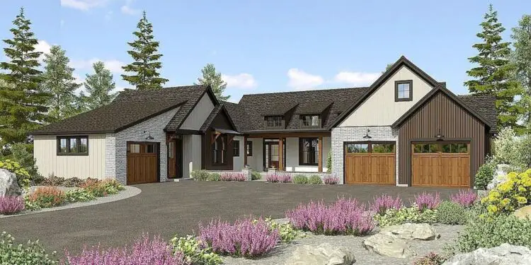 Modern Farmhouse – ~3,669 Sq Ft | 4 Beds, 4.5 Baths, 3-Car Garage