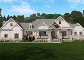 4-Bed Craftsman with Optionally Finished Bonus Room – ~5,092 Sq Ft