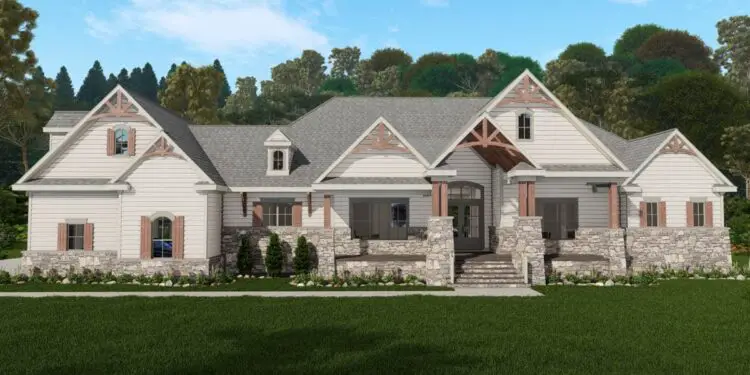 4-Bed Craftsman with Optionally Finished Bonus Room – ~5,092 Sq Ft