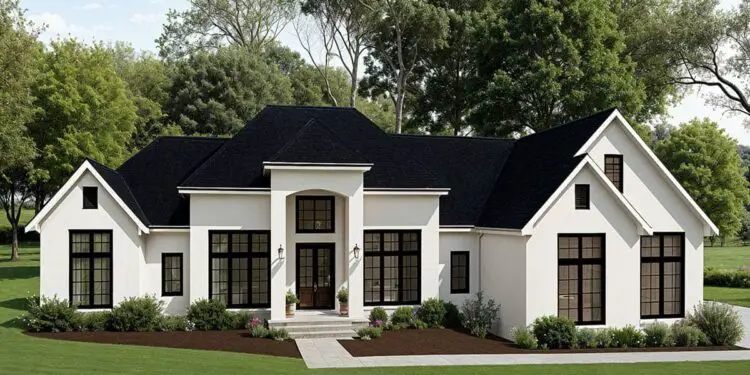 Transitional Country Home – ~3,637 Sq Ft with Study & Private Owner’s Suite