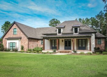 Modern French Country – ~3,106 Sq Ft, 4 Beds, Home Office & Bonus Room