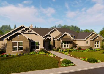 One-Level Craftsman with Game & Media Rooms – ~3,325 Sq Ft of Smart Entertaining