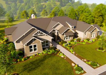 One-Level Craftsman with Game & Media Rooms – ~3,015 Sq Ft of Balanced Living