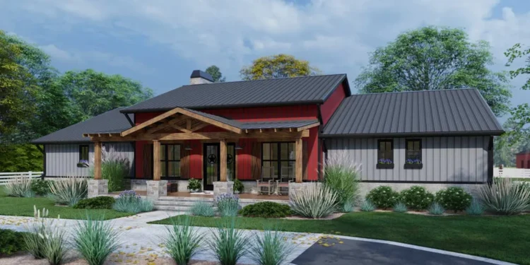 Barndominium Style Living – ~2,486 Sq Ft, 3 Beds, 2 Baths